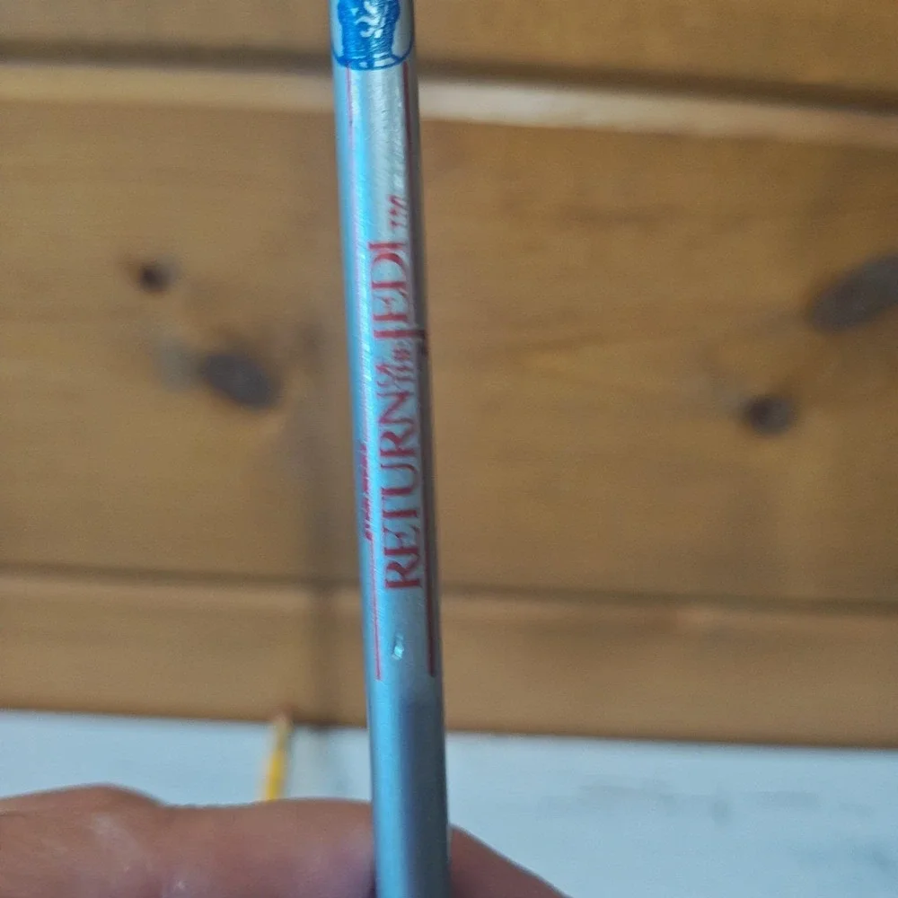 Set of 2 Vintage 80s Pencil 1983 Return of The Jedi and 1984 Indiana Jones